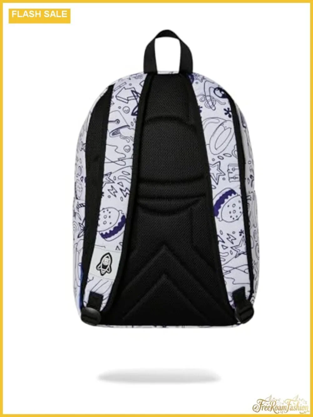 SpongeBob Large Water-Resistant Laptop Backpack with Padded Straps